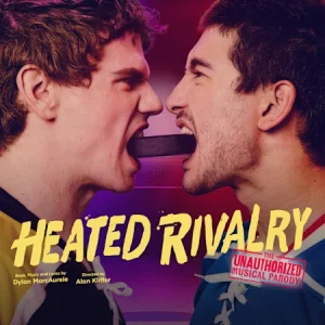 Heated Rivalry has taken audiences by storm with its depiction of star-crossed male hockey players falling in love despite playing for opposing teams and in a sport where queerness is stigmatized. Now, the players take the stage in this hilarious riff on the story.